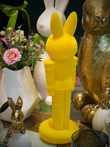 Figura Decorativa 'Conejo Nutcracker' - Amarillo