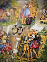 Hoja Cromos Alemanes 'Hansel y Gretel'