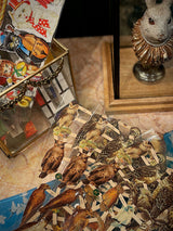 Hoja Cromos Alemanes 'Búhos y Águilas'