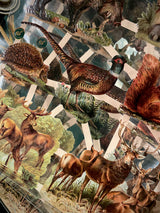 Hoja Cromos Alemanes 'Animales Campiña'