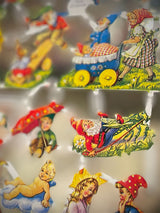 Hoja Cromos Alemanes 'Elfos y Enanitos'