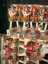 Hoja Cromos Alemanes 'Gnomos y Duendes'