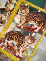 comprar-cromos-ingleses-dibujos-gatos-victorianos