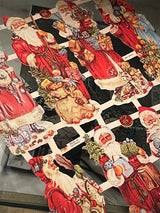 Hoja Cromos Alemanes 'Santas in Red'