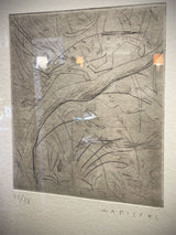 Grabado Con Papel Hecho a Mano 'S/T' - Mariscal