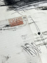 Grabado Con Papel Hecho a Mano 'S/T' - Josep Maria Riera y Aragó