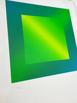 Numbered Screen Print - Richard Paul Lohse