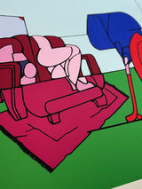 Numbered and Signed Screen Print - Valerio Adami