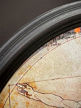 Cuadro Decorativo Clásico 'Vitruvio' - 80x80 cm