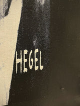 Screenprints on Canvas 'Philosophers Triptych' - Leonel Moura - Price on Request