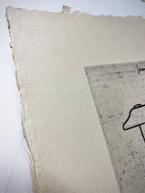 Engraving with H.C. Handmade Paper - Jaume Plensa