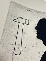 Engraving with H.C. Handmade Paper - Jaume Plensa