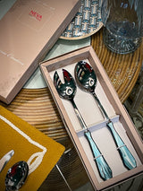 Juego de Cubiertos Para Ensalada 'Venezia Jade'