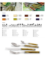 Juego de Cubertería 'Rodi Blue' - 24 Piezas