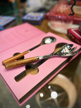 Set de Cubiertos Para Ensalada 'Gift Novels' - Eat Good, Feel Good