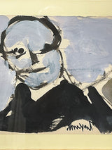 Gouache Original sobre Papel - 34x22,5 cm - Jaume Muxart