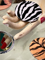 Espejo de Bolsillo 'Zebra Skin' - 60 mm