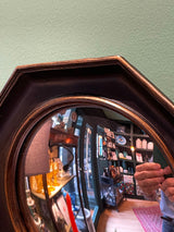 Hexagonal Convex Mirror 'Gustave' - Ø19 cm