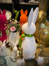 Figura Decorativa 'Conejo Jimmy' - Blanco