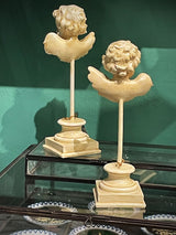 Figura Decorativa 'Angel' sobre Base - Izquierdo