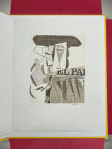 Carpeta 'Nuevos Tipos Urbanos' con 5 Aguafuertes - Manolo Valdés