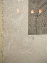 Grabado Con Papel Hecho a Mano 'S/T' - Mariscal