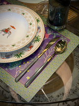 Individual Doble Cara 'Imperial Peacock' - 45x30 cm