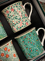 comprar-juegos-de-4-tazas-mugs-dibujo-flores-y-pajaros