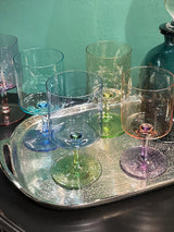 Juego de 6 Copas de Vino 'Rainbow' - 360 ml