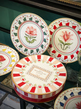 Set de 4 Platos de Postre 'Flowery'