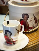 Set de 2 Tazas Espresso de Porcelana 'Mozarteum'