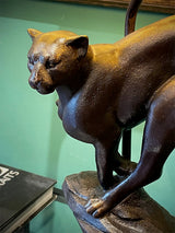 Lámpara de Mesa 'Leopard' con Pantalla Negra