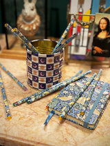 Lápiz con Piedras de Colores 'William Morris'