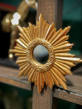 Small Round Mirror 'Mini Soleil' - Ø14.5 cm