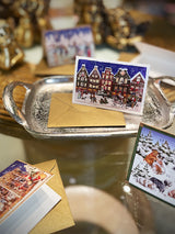 Mini Tarjeta de Adviento 'Escenas de Navidad' - Casas