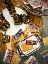 Mini Tarjeta de Adviento 'Escenas de Navidad' - Casas