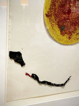 Collage 'Florita y La Serpiente' - 31x22 cm - Carlos Pazos - Precio a Consultar