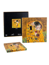 Pañuelo Estampado 'El Beso' 90x90 cm - Gustave Klimt