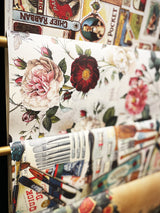 'Roses' Wrapping Paper - 100x70 cm
