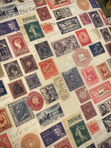 'Post Stamps' Wrapping Paper - 100x70 cm
