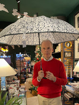 'Music' Umbrella - White