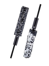 Paraguas Plegable 'Música' - Blanco