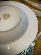 Plato Hondo de Porcelana 'Liberty'