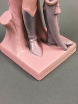 Figura Decorativa de Porcelana 'Soldadito Rosa'