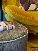 Pouf Redondo 'Burelles' - Verde Khaki