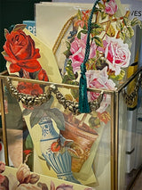 'Roses & Urn' Card and Bookmark
