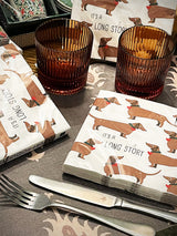 Pack de 20 Servilletas de Papel 'Long Story' - 33x33 cm