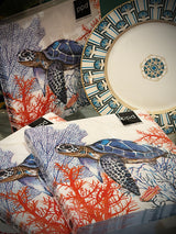 Pack de 20 Servilletas de Papel 'The Turtle' - 33x33 cm