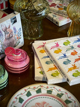 Pack de 20 Servilletas de Papel 'Aquarell Bunnies' - 33x33 cm