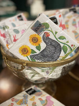 Pack de 20 Servilletas de Papel 'Heavenly Hen' - 25x25 cm